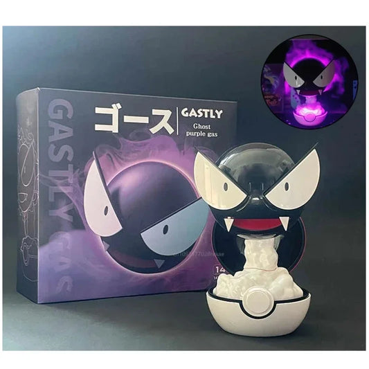 Pokemon Cool Humidifier Gastly Night Light Air Purifier Ambient Lighting Cute Led Room Decoration